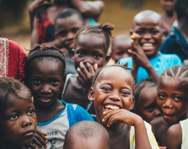 Portrait of an African child